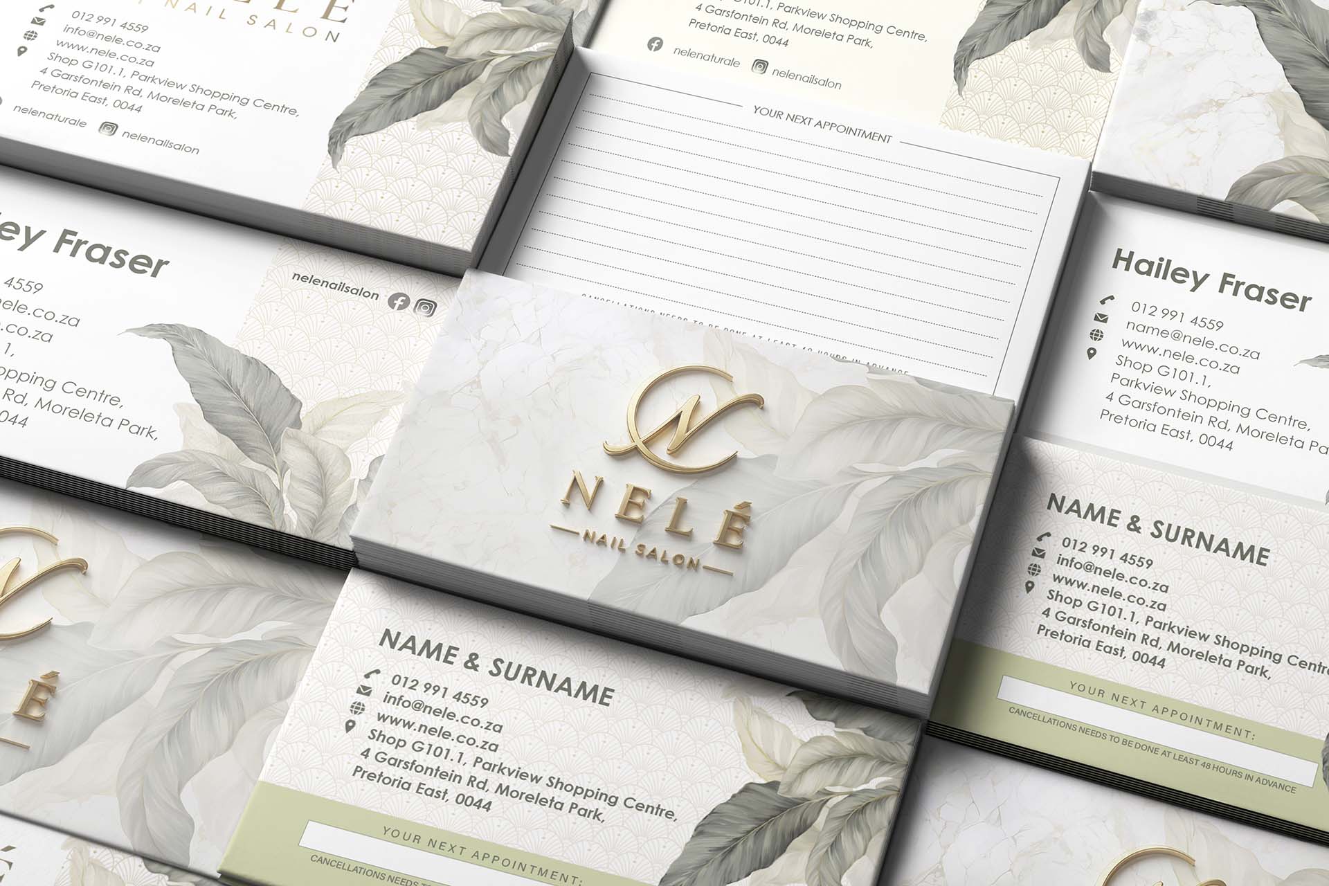 WOW Marketing Agency Project for Nele Nail Salon Pretoria East 